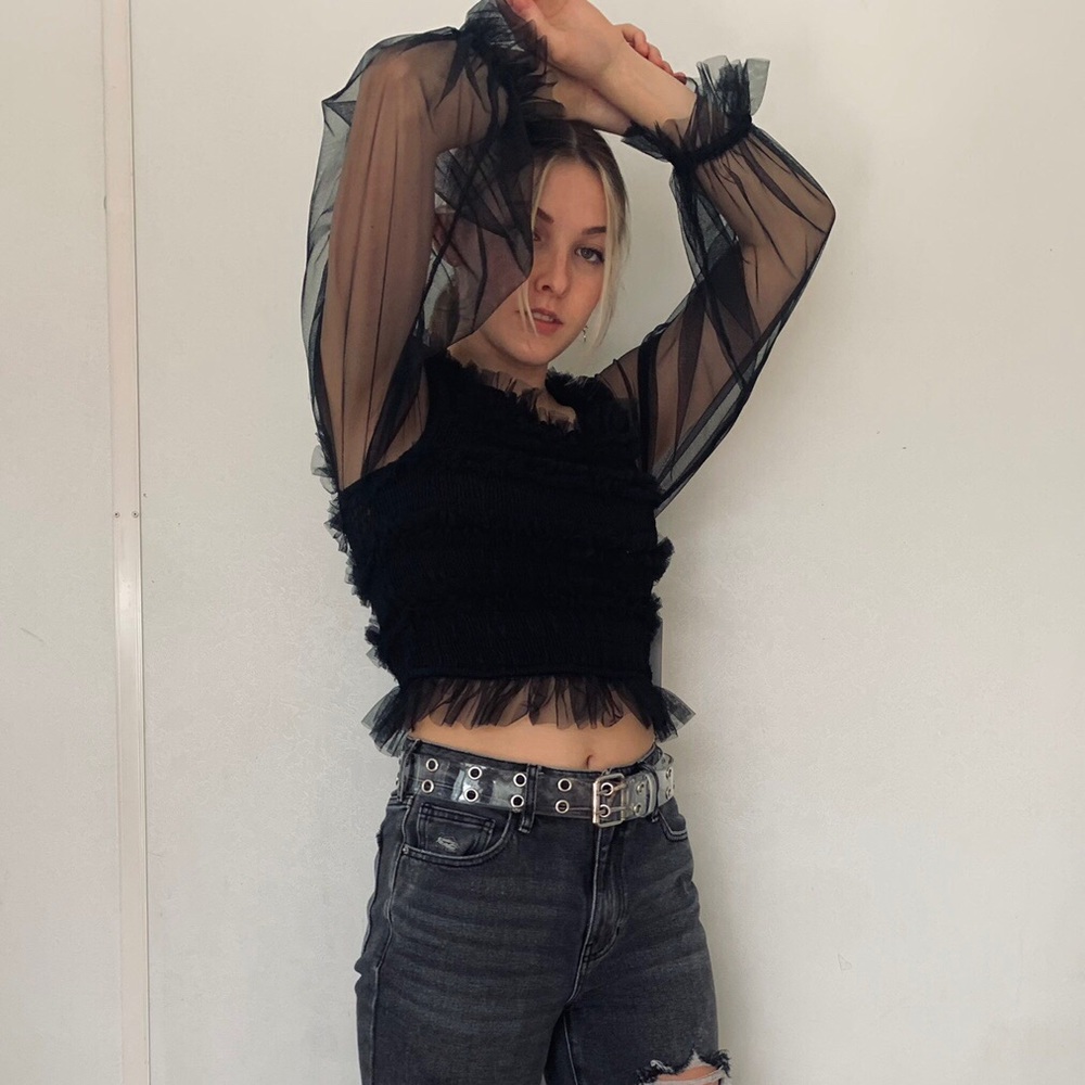 Cute modern/fancy dinner date top